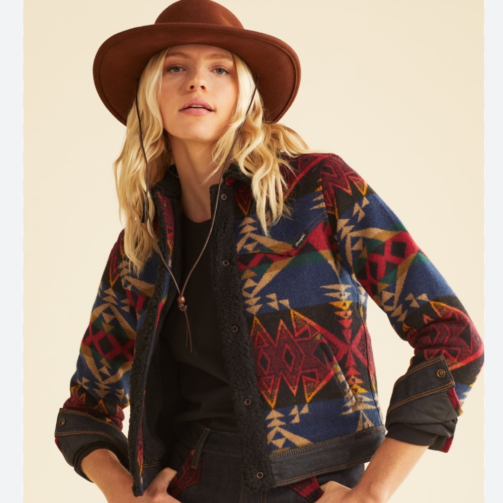 ISO Pendleton Wrangler, wool and denim jacket